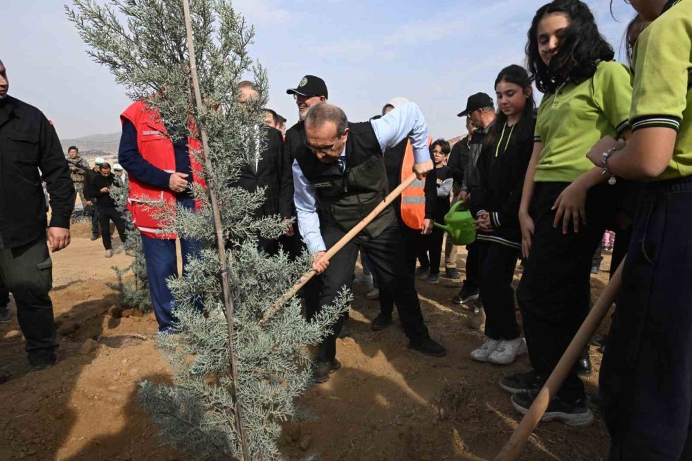 Milli Ağaçlandırma Günü: Malatya’da 733 bin fidan dikildi