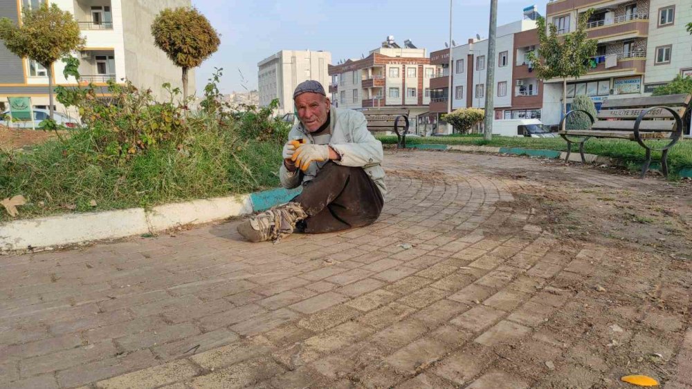 Urfa'da engelli yaşlı adamın zorlu yaşam mücadelesi