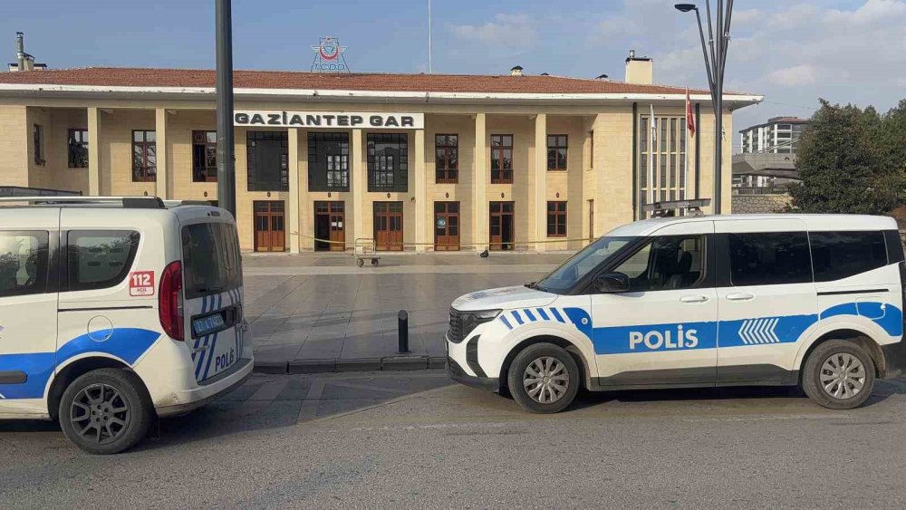 Antep Gar istasyonunda şüpheli çanta paniği