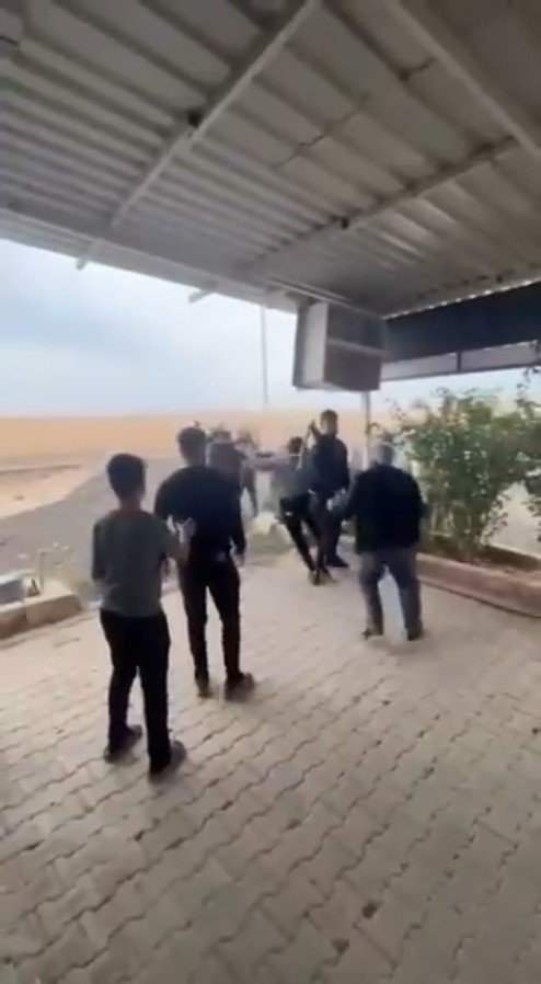 Birecik'te otoparkta ücret kavgası