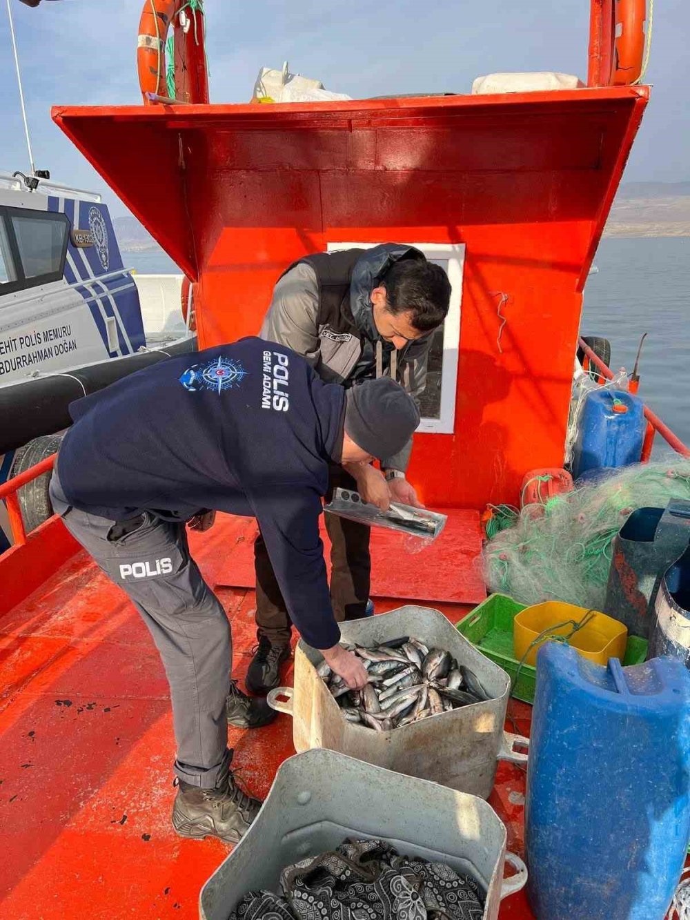 Tatvan'da balıkçılık denetimi yapıldı