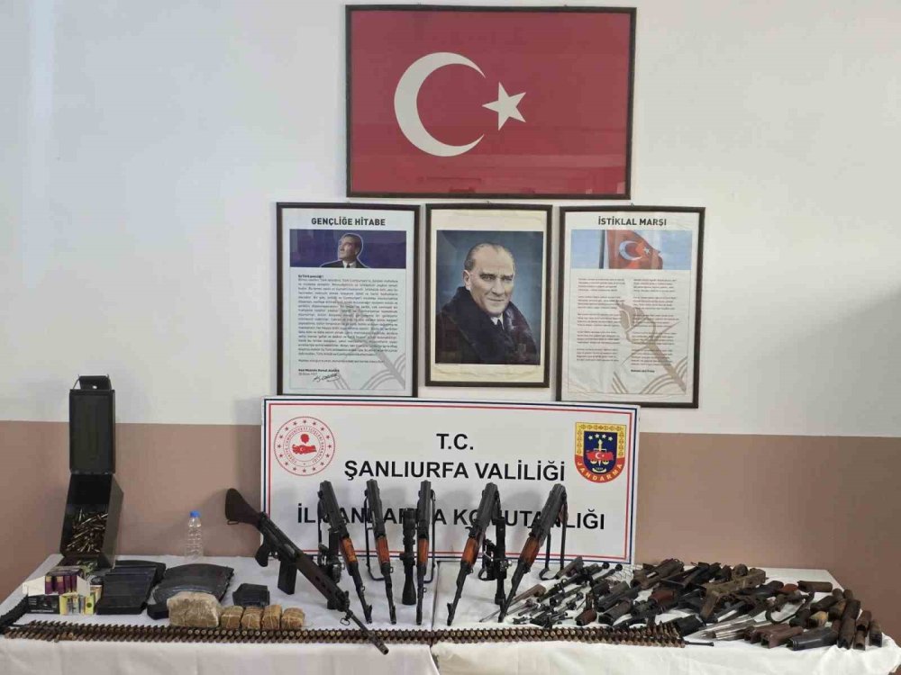 Urfa’da silah kaçakçılığı operasyonu: 2 gözaltı