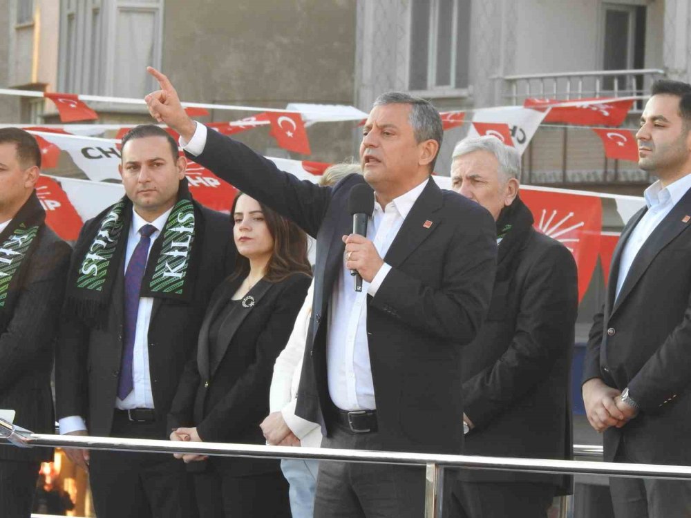 CHP Genel Başkanı Özel: İktidarı değiştireceğiz, vizesiz Avrupa getireceğiz