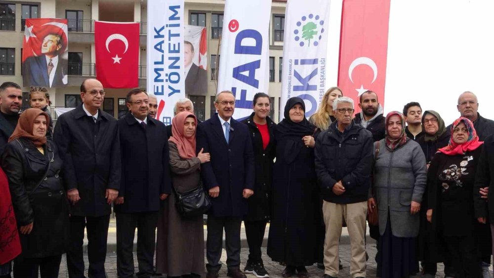 Malatya’da deprem konutlarının anahtar teslimi sürüyor