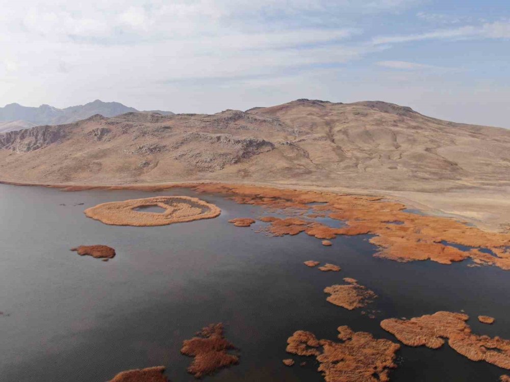 Van’daki Keşiş Gölü’nde su seviyesi endişe veriyor