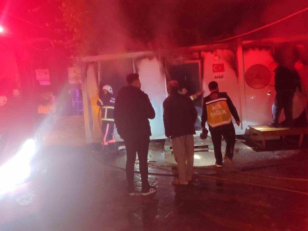 Besni'de yangın can aldı