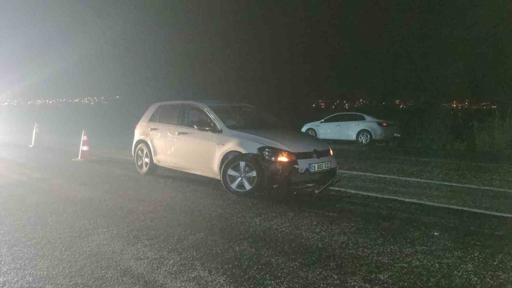 Van’da minibüs ve otomobil ineğe çarptı: 2 kişi yaralandı, inek telef oldu