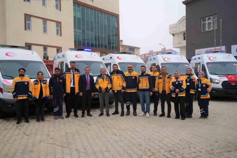 Muş’ta 112 ekipleri zorlu kış şartlarına hazır