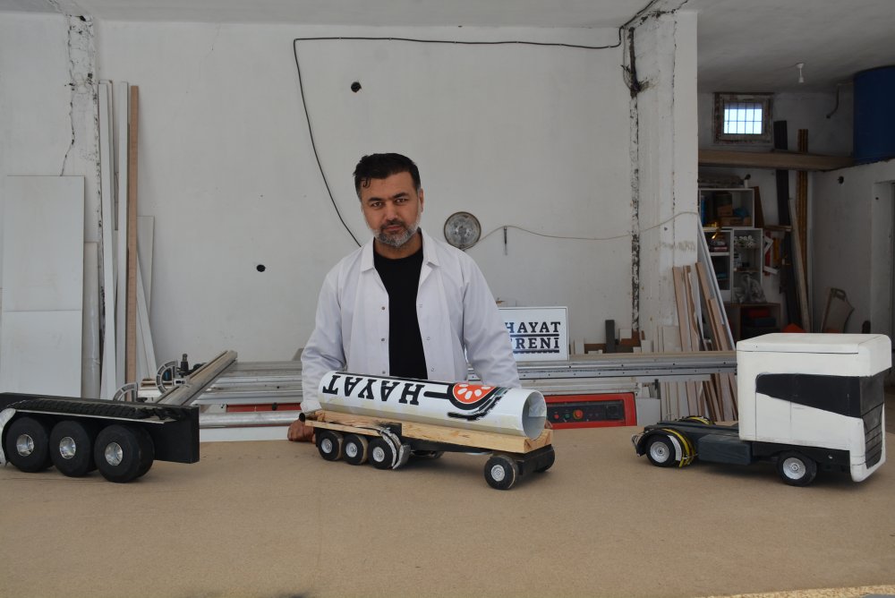 Silopili marangoz ustasından kazalara karşı 'Hayat Freni'