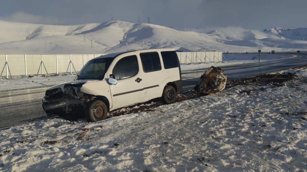 Güzeldere'de zincirleme kaza: 5 yaralı