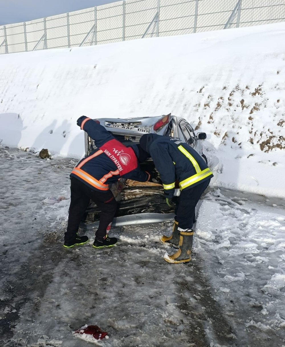 Güzeldere'de zincirleme kaza: 5 yaralı