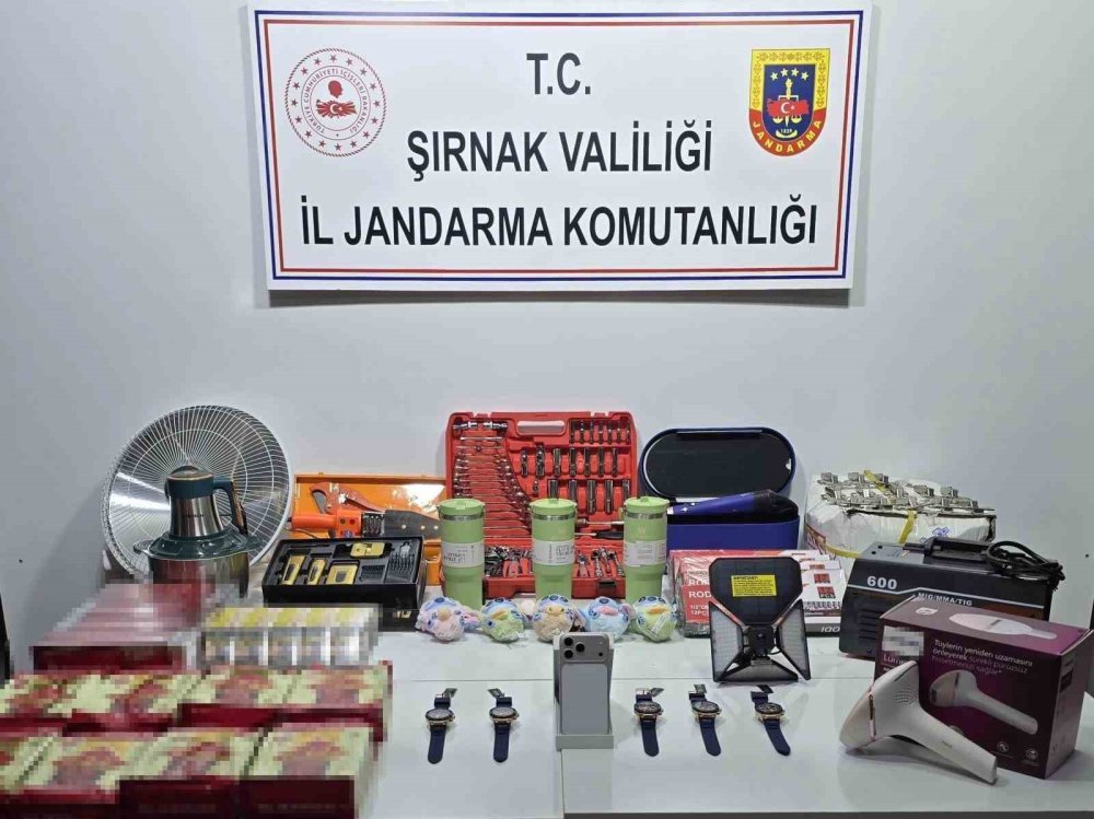 Şırnak’ta kaçakçılık operasyonları: 69 şüpheliye adli işlem yapıldı