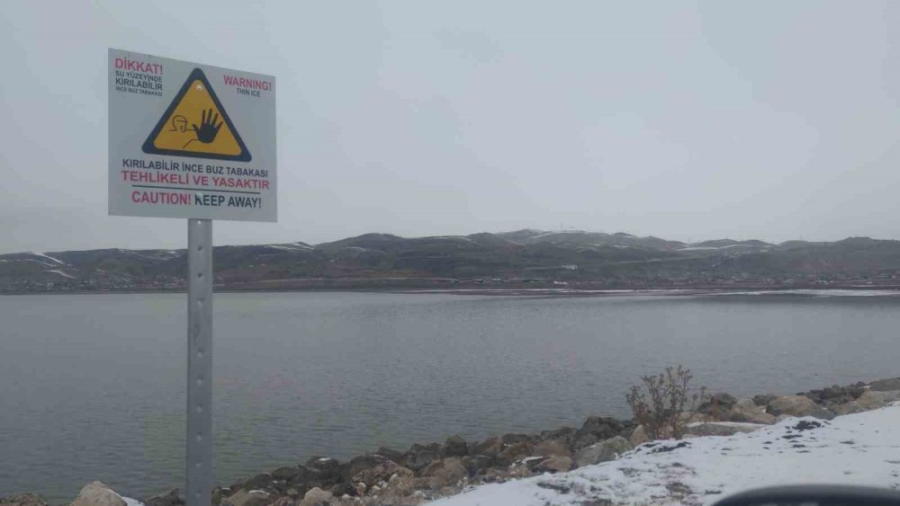 Sıhke Göleti’ne giren inek telef oldu