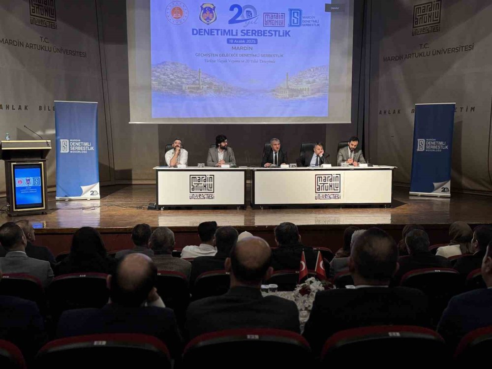 "Geçmişten Geleceğe Denetimli Serbestlik" paneli