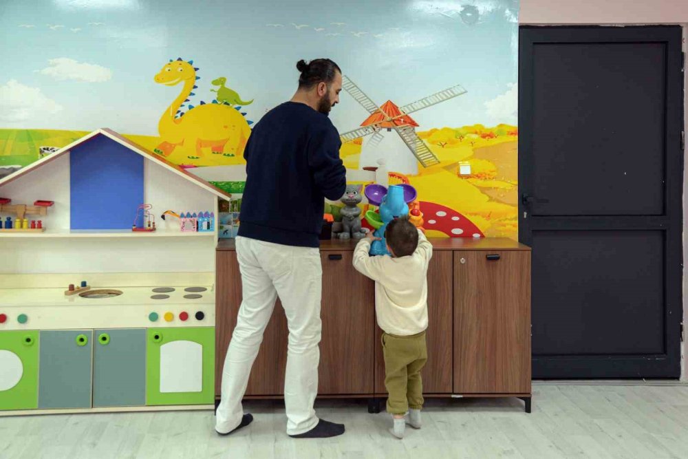 Diyarbakır’da özel çocuklar için oyun terapisi hizmeti