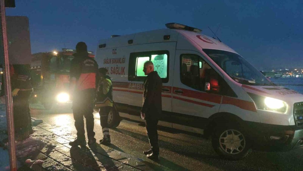 Edremit'te trafik kazası: 1 yaralı