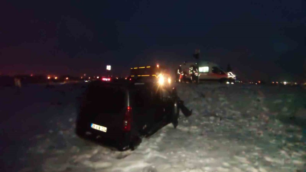 Edremit'te trafik kazası: 1 yaralı