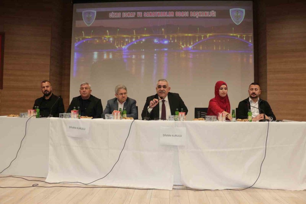 Cizre Esnaf ve Sanatkarlar Odasında 21 yıl sonra değişim