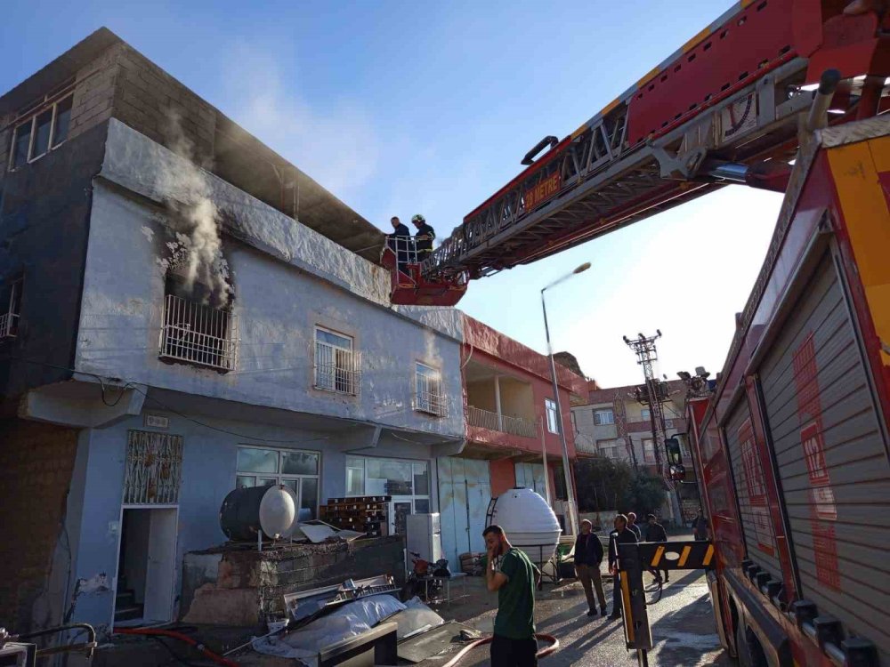 Mardin’de müstakil evde yangın