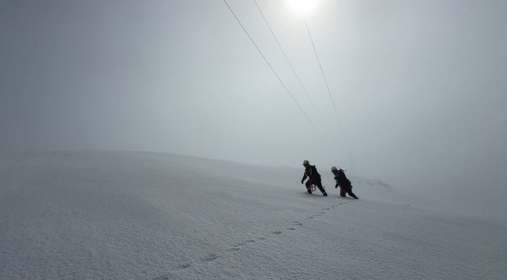 2 bin rakımda arıza: Doski ve Dağlıca hattında elektrik kesintisi giderildi