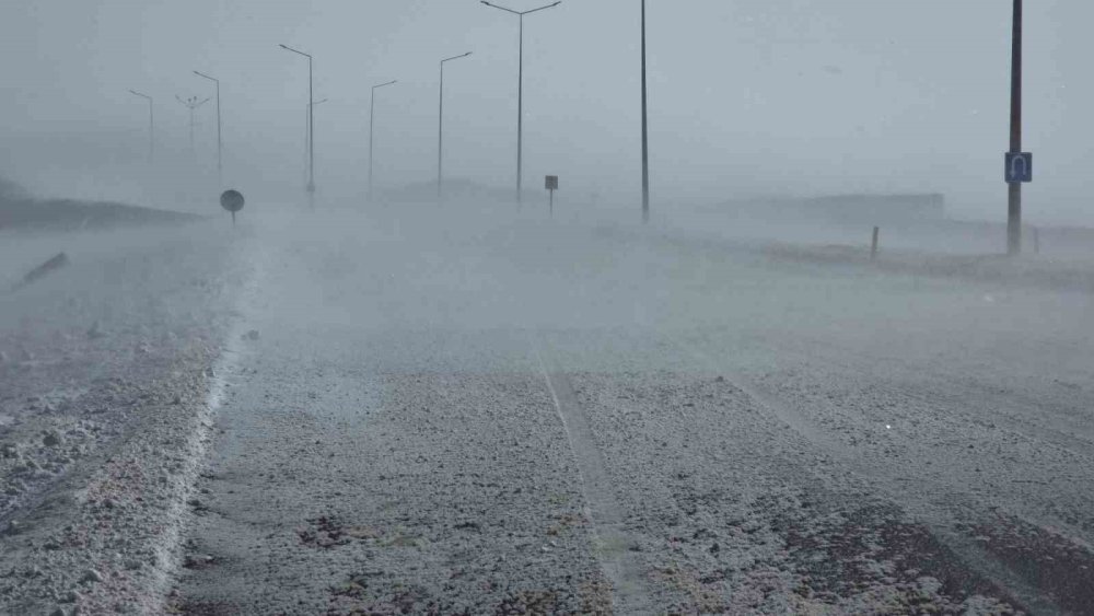 Güzeldere'de tipi trafiği olumsuz etkiliyor