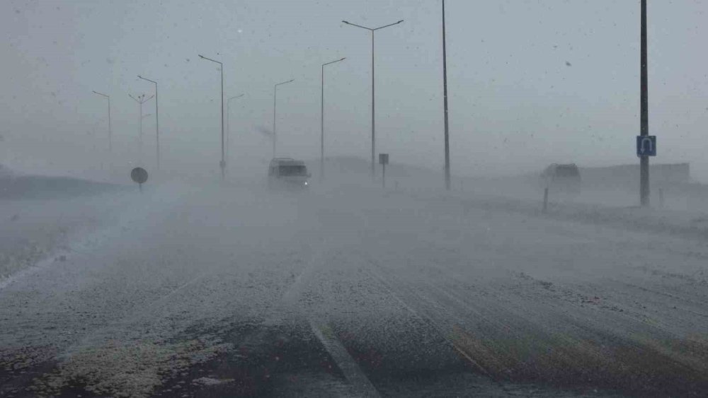 Güzeldere'de tipi trafiği olumsuz etkiliyor
