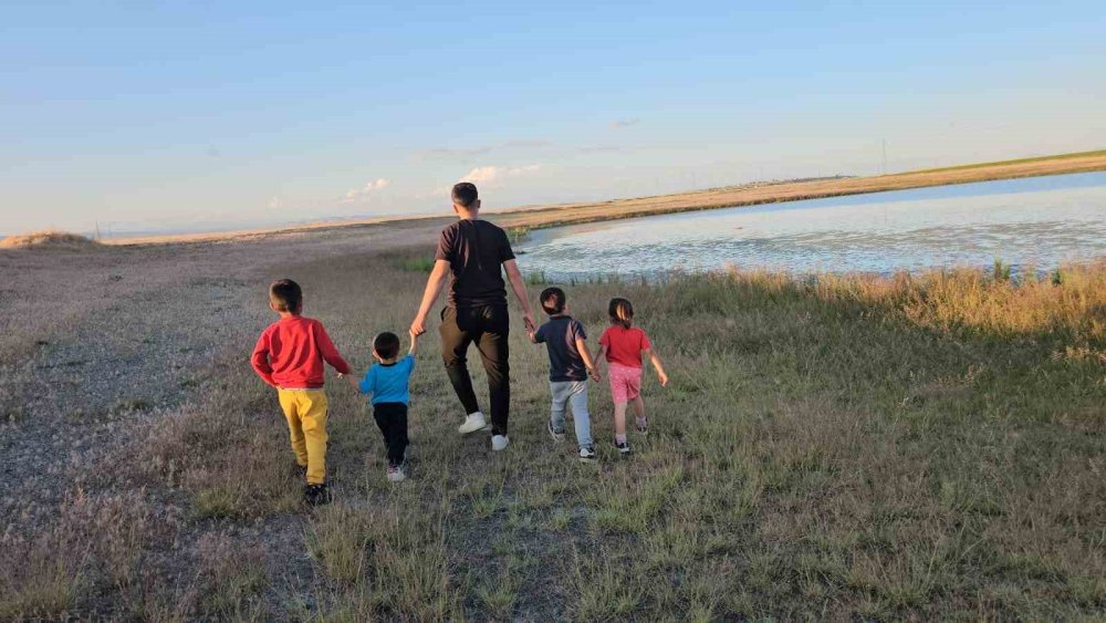 Adilcevaz’daki göletler etkili olan yağışlarla yeniden doldu