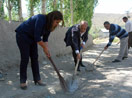 Esendere'de belediye yol ve asfalt çalışmaları yaptı