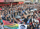 Yüksekova'da IŞİD protestosu