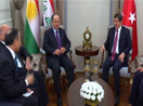 Davutoğlu ile Barzani görüştü