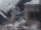 Yüksekova'da hasar gören evlerden yeni görüntüler (2)