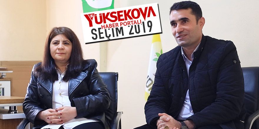 HDP Şemdinli Belediye Eş Başkan Adayları Felem Aker ve Sami Beşer ile söyleşi